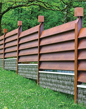 modern-fence-made-from-metal-siding-and-profile-sheet-like-as-natural-wood-board